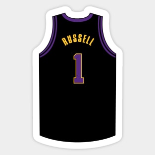 D'Angelo Russell Jersey City Qiangy Sticker